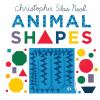 Book cover for "Animal shapes"