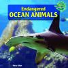 Book cover for "Endangered ocean animals"