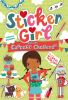 Book cover for "Sticker girl and the cupcake challenge"