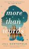 Book cover for "More than words"